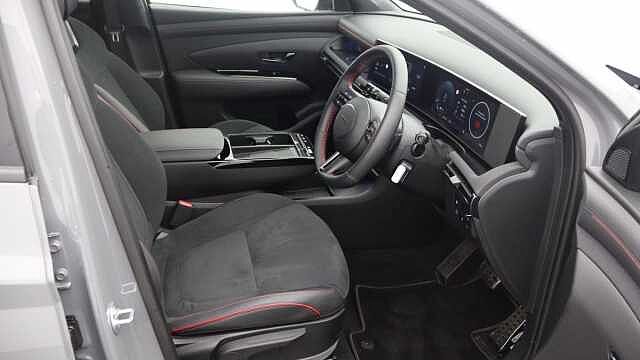 Hyundai TUCSON 1.6T N Line SUV 5dr Petrol Hybrid Auto Euro 6 (s/s) (239 ps) Grey