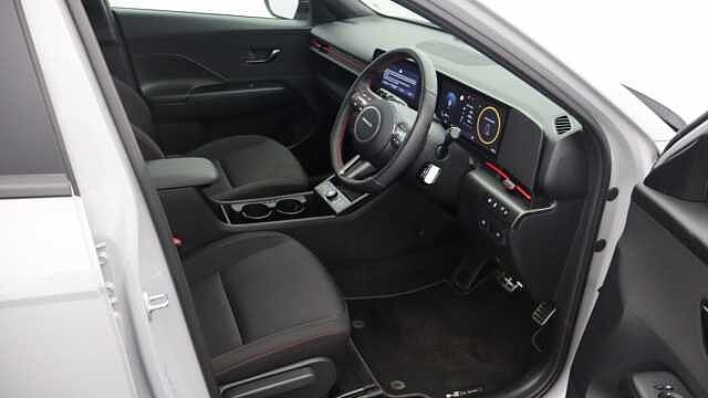 Hyundai KONA 1.6 h-GDi N Line SUV 5dr Petrol Hybrid DCT Euro 6 (s/s) (138 ps) Grey