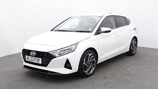 Hyundai I20 1.0 T-GDi MHEV Premium Hatchback 5dr Petrol Hybrid DCT Euro 6 (s/s) (100 ps) White