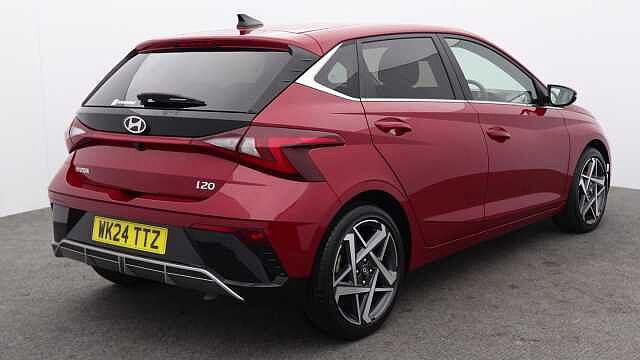 Hyundai I20 1.0 T-GDi Premium Hatchback 5dr Petrol Manual Euro 6 (s/s) (100 ps) Red