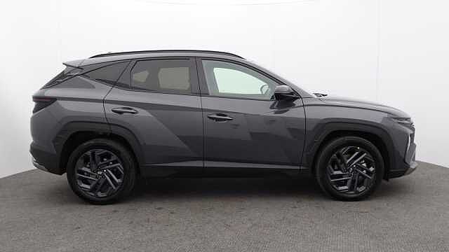 Hyundai TUCSON 1.6T Hybrid Black Line SUV 5dr Petrol Hybrid Auto Euro 6 (s/s) (239 ps) Grey