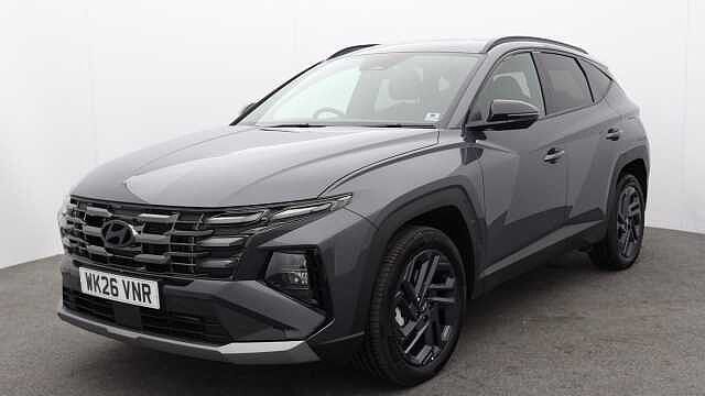 Hyundai TUCSON 1.6T Hybrid Black Line SUV 5dr Petrol Hybrid Auto Euro 6 (s/s) (239 ps) Grey
