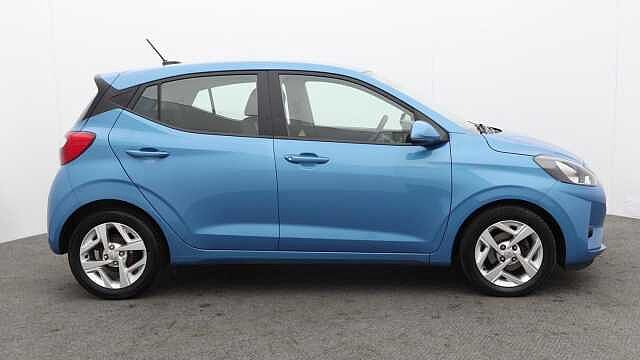 Hyundai I10 1.0 SE Connect Hatchback 5dr Petrol Manual Euro 6 (s/s) (67 ps) Blue