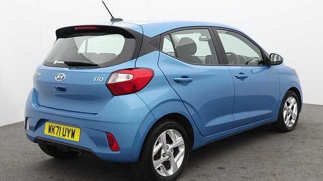 Hyundai I10 1.0 SE Connect Hatchback 5dr Petrol Manual Euro 6 (s/s) (67 ps) Blue