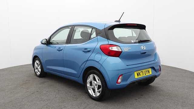 Hyundai I10 1.0 SE Connect Hatchback 5dr Petrol Manual Euro 6 (s/s) (67 ps) Blue