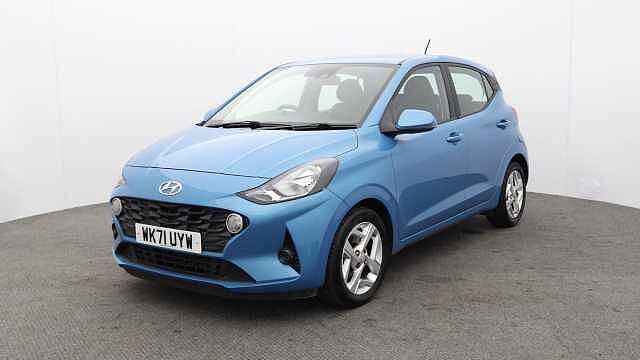 Hyundai I10 1.0 SE Connect Hatchback 5dr Petrol Manual Euro 6 (s/s) (67 ps) Blue