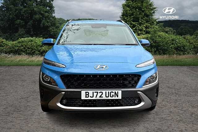Hyundai KONA 1.6 GDi Hybrid Premium 5dr DCT Surfy Blue