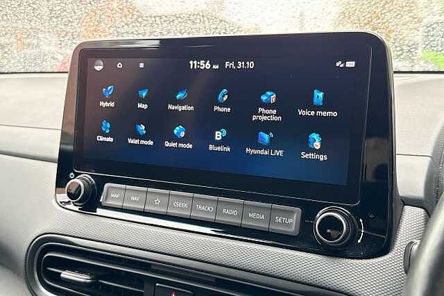 Hyundai KONA 1.6 GDi Hybrid Premium 5dr DCT Surfy Blue