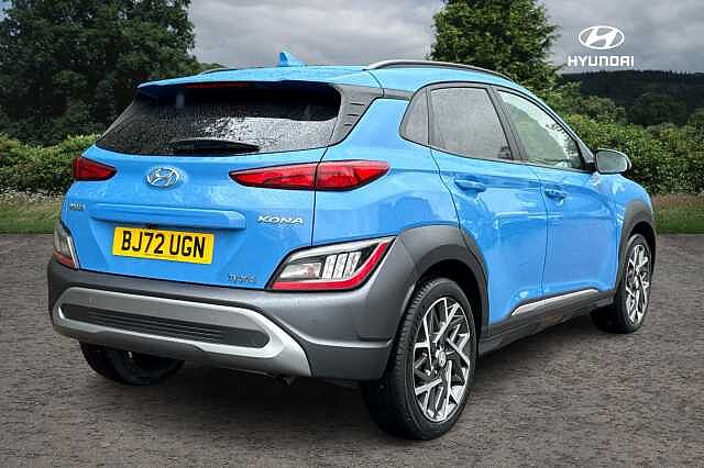 Hyundai KONA 1.6 GDi Hybrid Premium 5dr DCT Surfy Blue