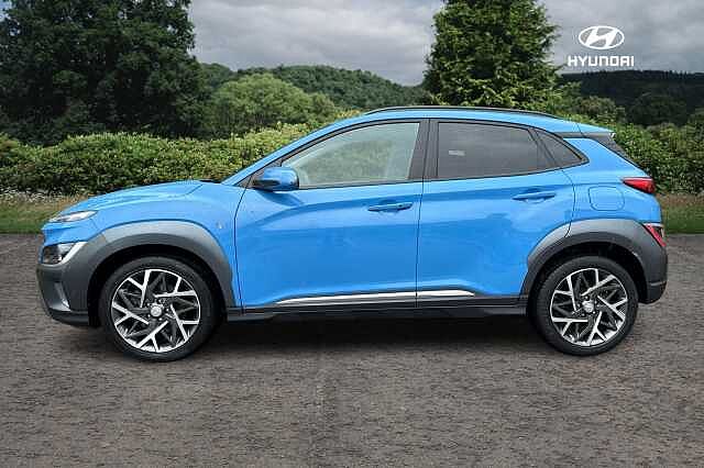Hyundai KONA 1.6 GDi Hybrid Premium 5dr DCT Surfy Blue