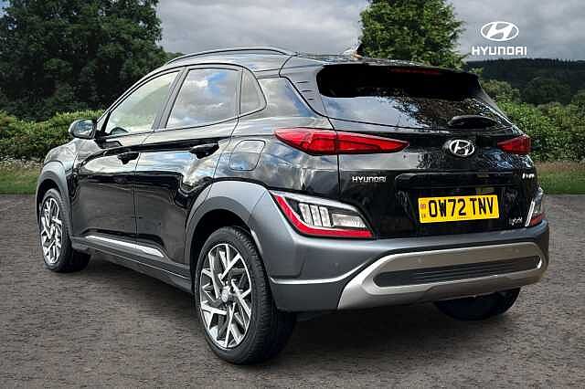 Hyundai KONA 1.6 GDi Hybrid Premium 5dr DCT Phantom Black