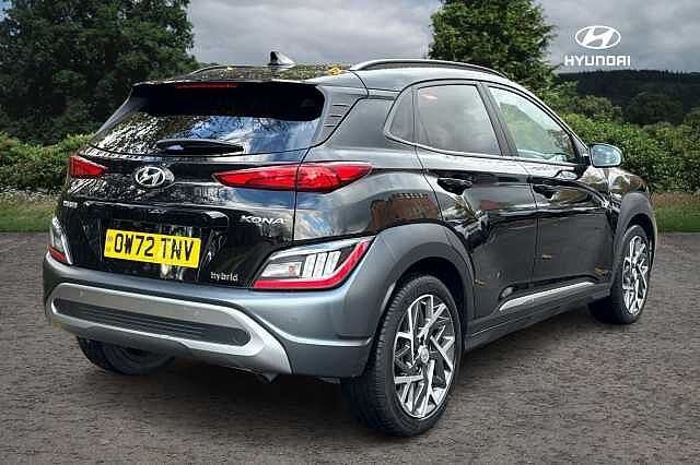 Hyundai KONA 1.6 GDi Hybrid Premium 5dr DCT Phantom Black