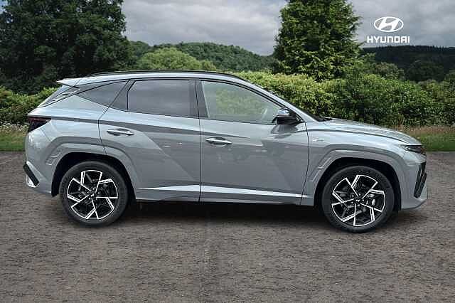 Hyundai TUCSON 1.6T Hybrid N Line S 5dr Auto Shadow Grey