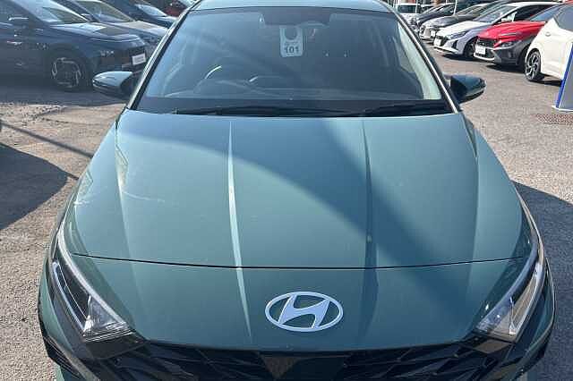 Hyundai I20 1.0T GDi Ultimate 5dr DCT Mangrove Green