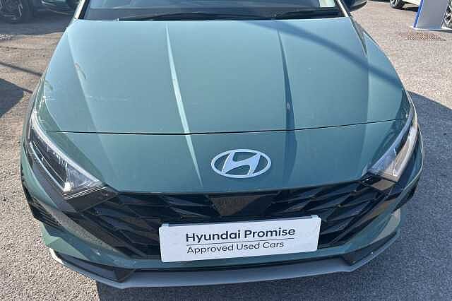 Hyundai I20 1.0T GDi Ultimate 5dr DCT Mangrove Green