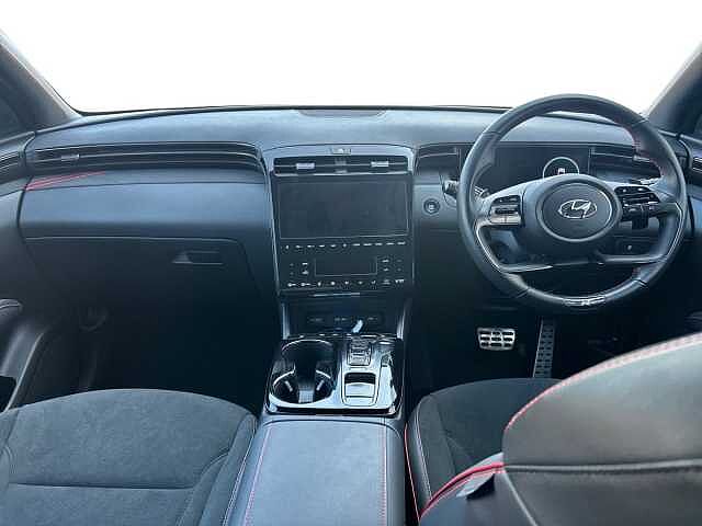 Hyundai TUCSON 1.6 TGDi Plug-in Hybrid N Line 5dr 4WD Auto Red