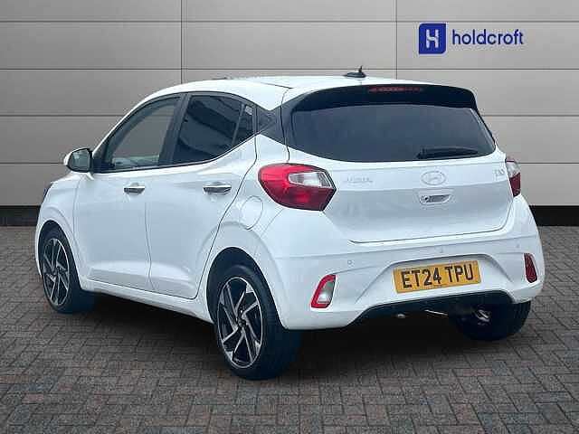 Hyundai I10 1.0 [63] Premium 5dr Auto [Nav] White