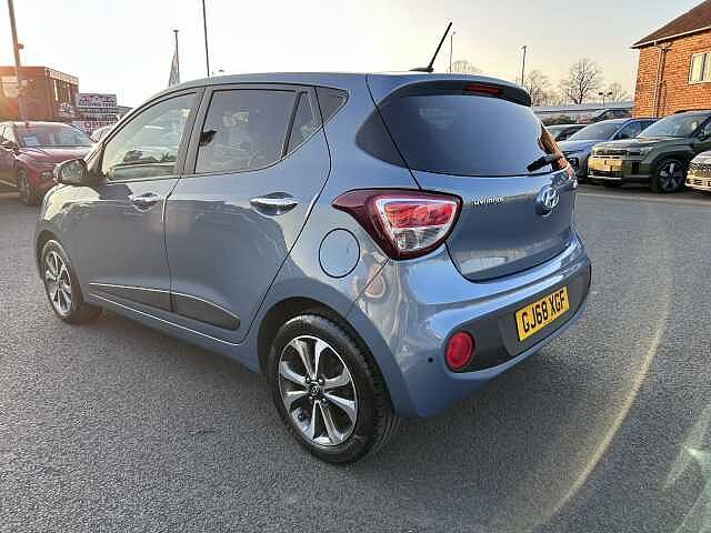 Hyundai I10 1.2 Premium SE 5dr Auto Blue