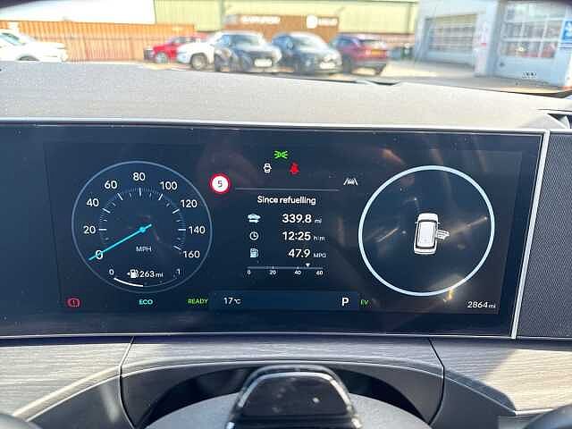 Hyundai SANTA FE 1.6 TGDi 239 Hybrid Ultimate 5dr Auto Silver