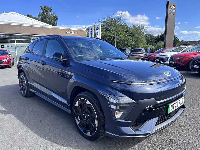 Hyundai KONA 160kW N Line 65kWh 5dr Auto Blue