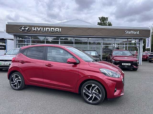 Hyundai I10 1.2 MPi Premium 5dr Auto Red