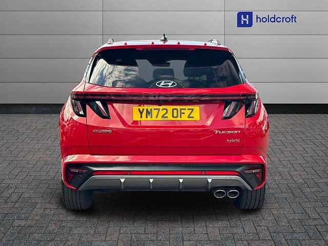 Hyundai TUCSON 1.6 TGDi Hybrid 230 N Line S 5dr 2WD Auto Red