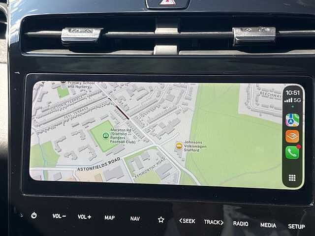 Hyundai TUCSON 1.6 TGDi Hybrid 230 N Line S 5dr 2WD Auto Red