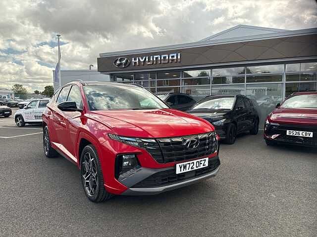 Hyundai TUCSON 1.6 TGDi Hybrid 230 N Line S 5dr 2WD Auto Red