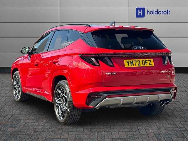 Hyundai TUCSON 1.6 TGDi Hybrid 230 N Line S 5dr 2WD Auto Red