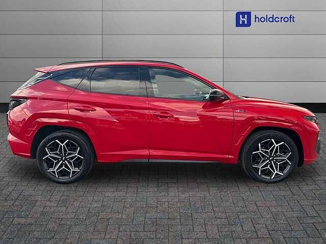 Hyundai TUCSON 1.6 TGDi Hybrid 230 N Line S 5dr 2WD Auto Red