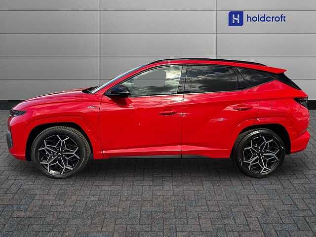 Hyundai TUCSON 1.6 TGDi Hybrid 230 N Line S 5dr 2WD Auto Red