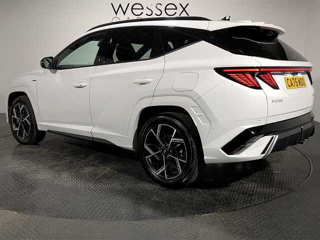 Hyundai TUCSON 1.6T 48V MHD N Line S 5dr 4WD DCT 5(2024) White