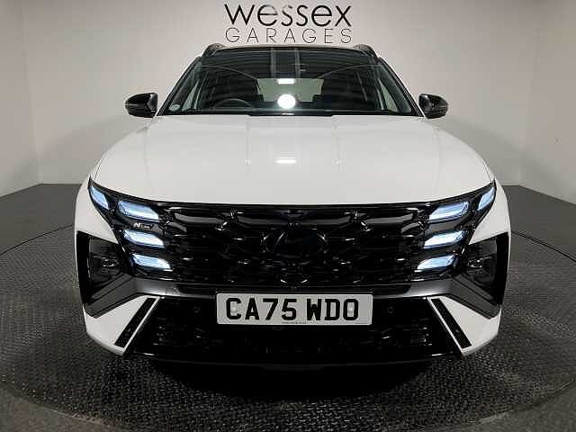 Hyundai TUCSON 1.6T 48V MHD N Line S 5dr 4WD DCT 5(2024) White