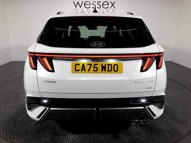Hyundai TUCSON 1.6T 48V MHD N Line S 5dr 4WD DCT 5(2024) White