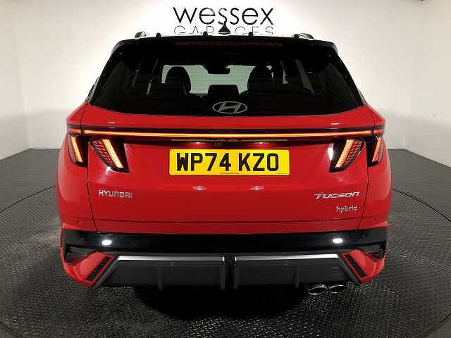 Hyundai TUCSON N Line T-Gdi Hev A Red
