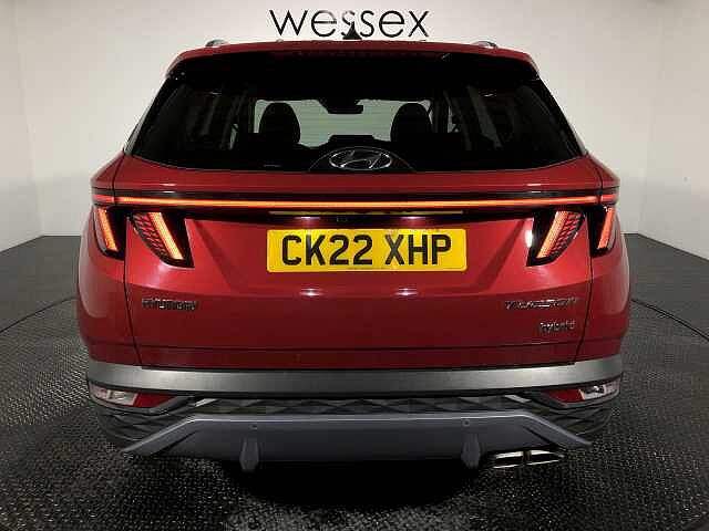 Hyundai TUCSON 1.6 TGDi Hybrid 230 Premium 5dr 2WD Auto Red