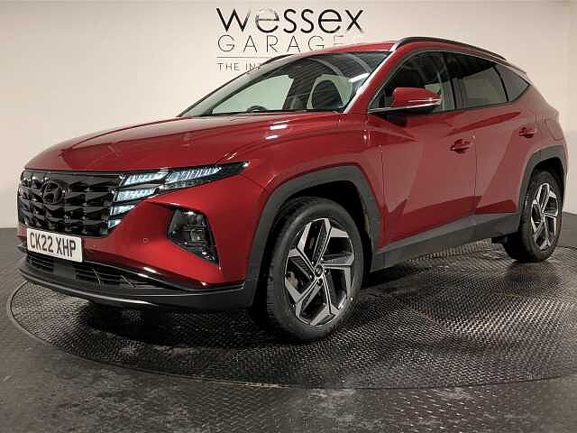 Hyundai TUCSON 1.6 TGDi Hybrid 230 Premium 5dr 2WD Auto Red