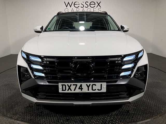 Hyundai TUCSON 1.6T Hybrid Ultimate 5dr Auto White
