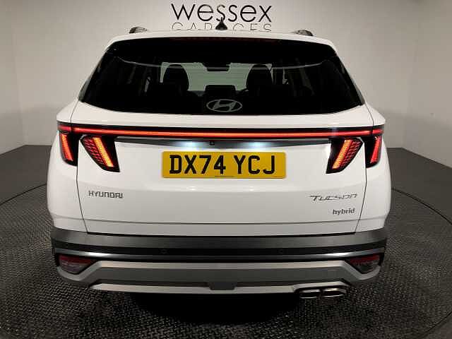 Hyundai TUCSON 1.6T Hybrid Ultimate 5dr Auto White