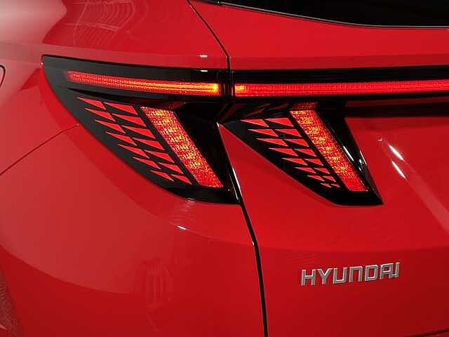 Hyundai TUCSON 1.6T 239 Hybrid N Line 5dr Auto Red