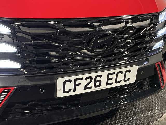 Hyundai TUCSON 1.6T 239 Hybrid N Line 5dr Auto Red