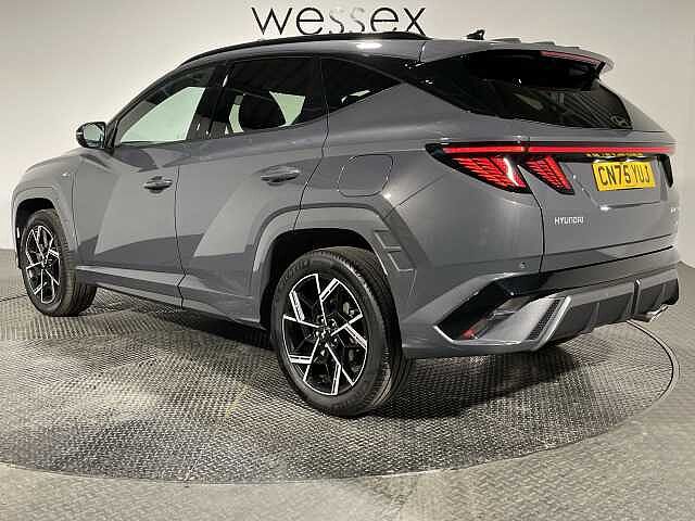 Hyundai TUCSON 1.6T Hybrid N Line 5dr Auto Grey