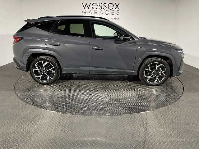 Hyundai TUCSON 1.6T Hybrid N Line 5dr Auto Grey