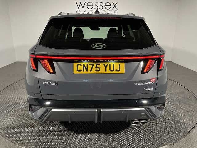 Hyundai TUCSON 1.6T Hybrid N Line 5dr Auto Grey
