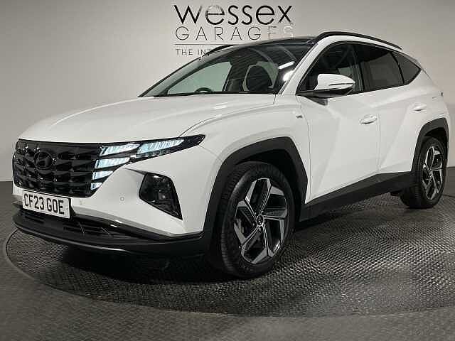 Hyundai TUCSON 1.6 TGDi 48V MHD Ultimate 5dr 2WD DCT White