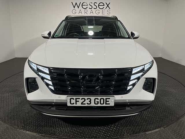 Hyundai TUCSON 1.6 TGDi 48V MHD Ultimate 5dr 2WD DCT White