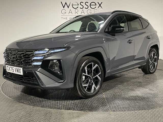 Hyundai TUCSON 1.6T Hybrid N Line 5dr Auto Grey
