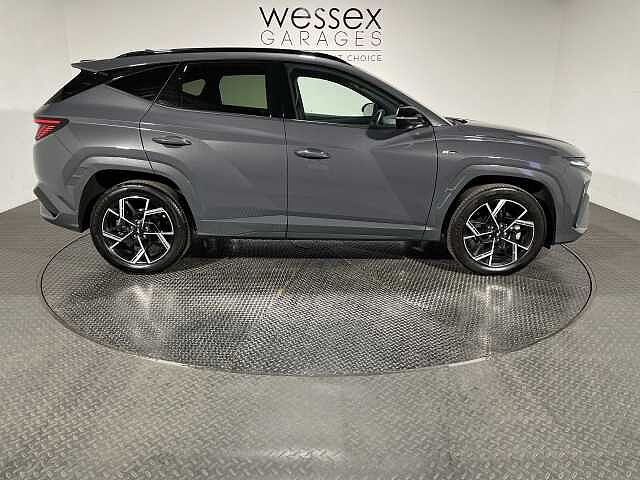 Hyundai TUCSON 1.6T Hybrid N Line 5dr Auto Grey