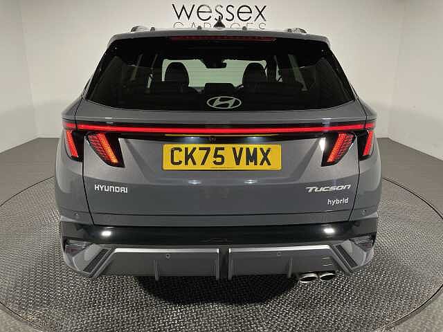 Hyundai TUCSON 1.6T Hybrid N Line 5dr Auto Grey