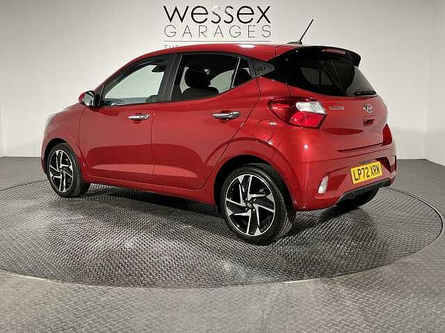 Hyundai I10 1.2 MPi Premium 5dr Auto Red